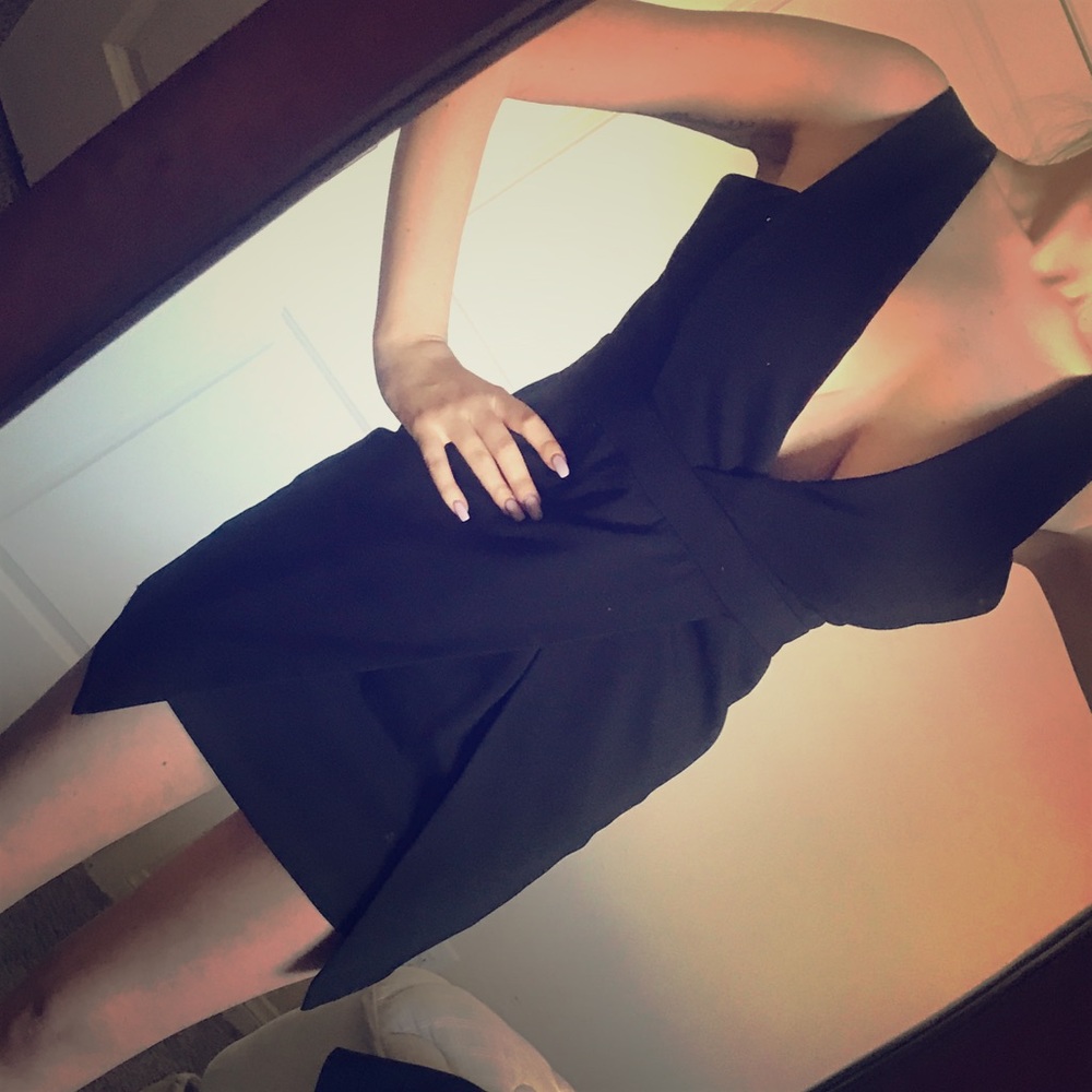 Little black evening dress